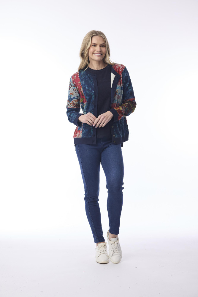 Nippori Cardigan Print