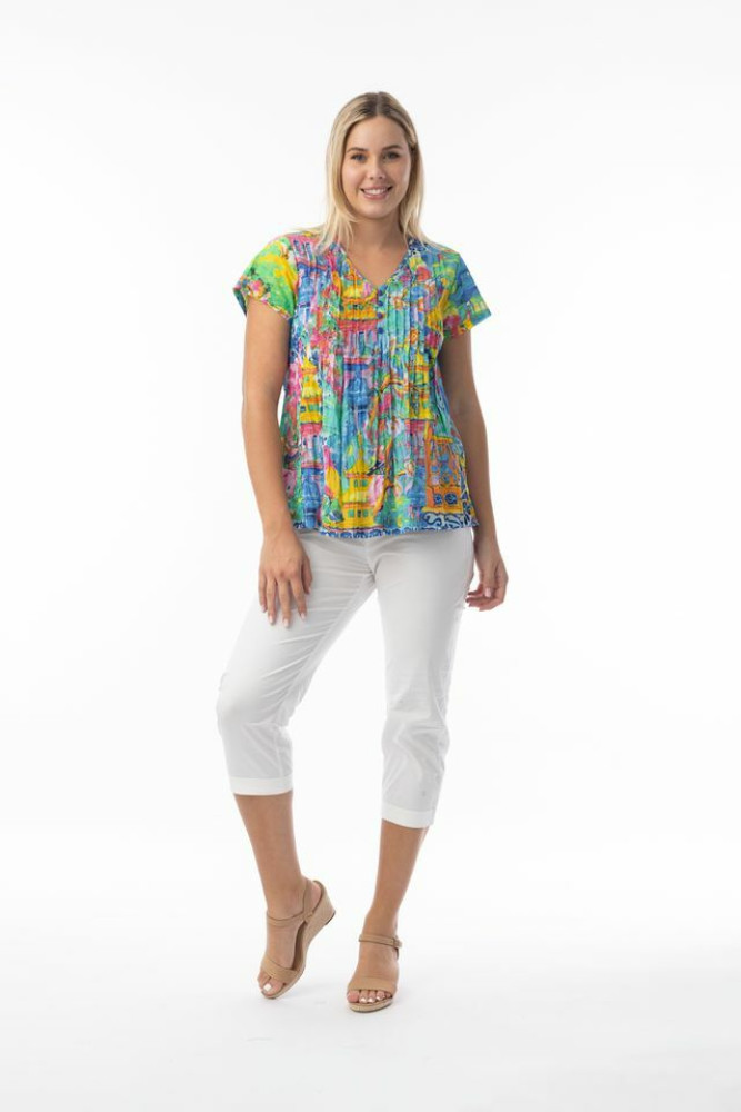 Okayama Top Pleated Main