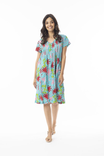 Ovahe Dress Ezy Fit Print