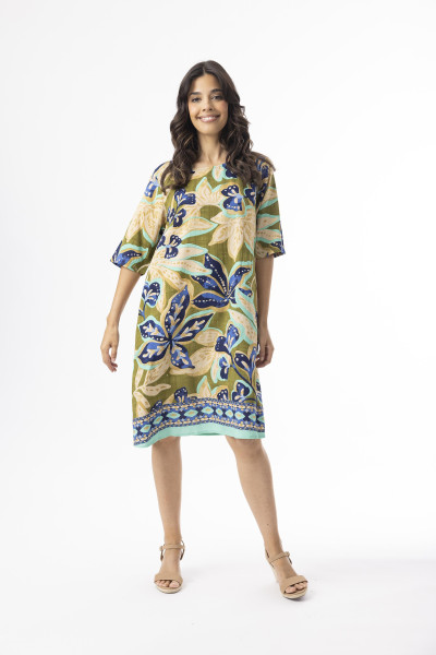 Playa Brava Dress Contemporary Print