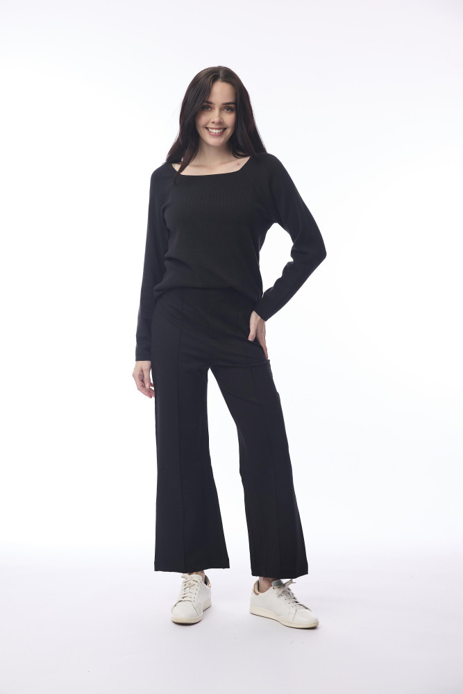 Ponte Pant Flair Leg Tan