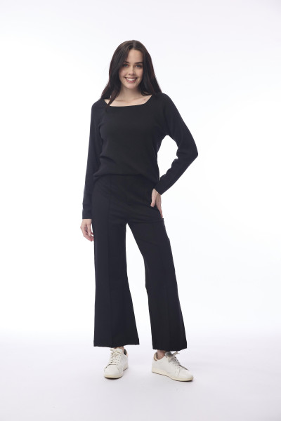 Ponte Pant Flair Leg Tan