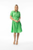 Poplin Essentials Dress Buttonthrough Green