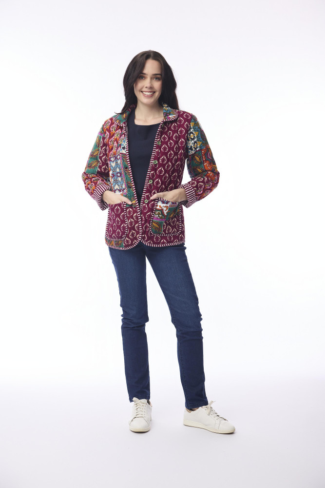 Prato Jacket Quilted Print