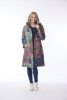 Puffer Coat Paisley Patch