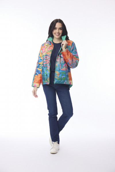 Puffer Jacket Oriental Bird