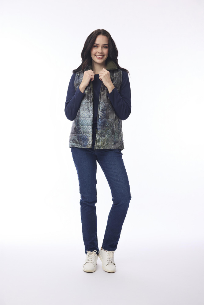 Puffer Vest New Jungle