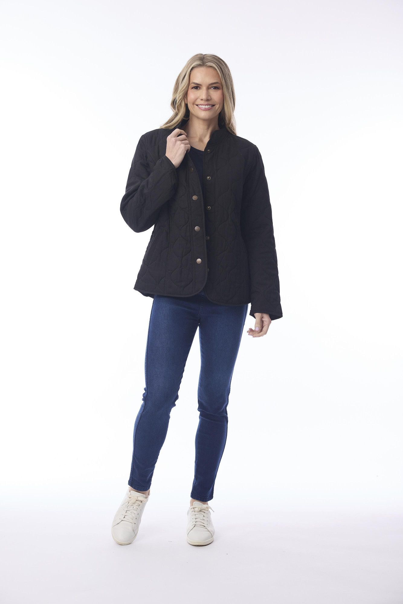 Quilted Jacket Black