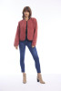 Quilted jacket Brick Red