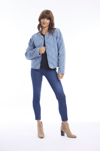 Quilted jacket Chambray