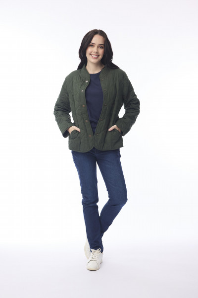 Quilted Jacket Miltary