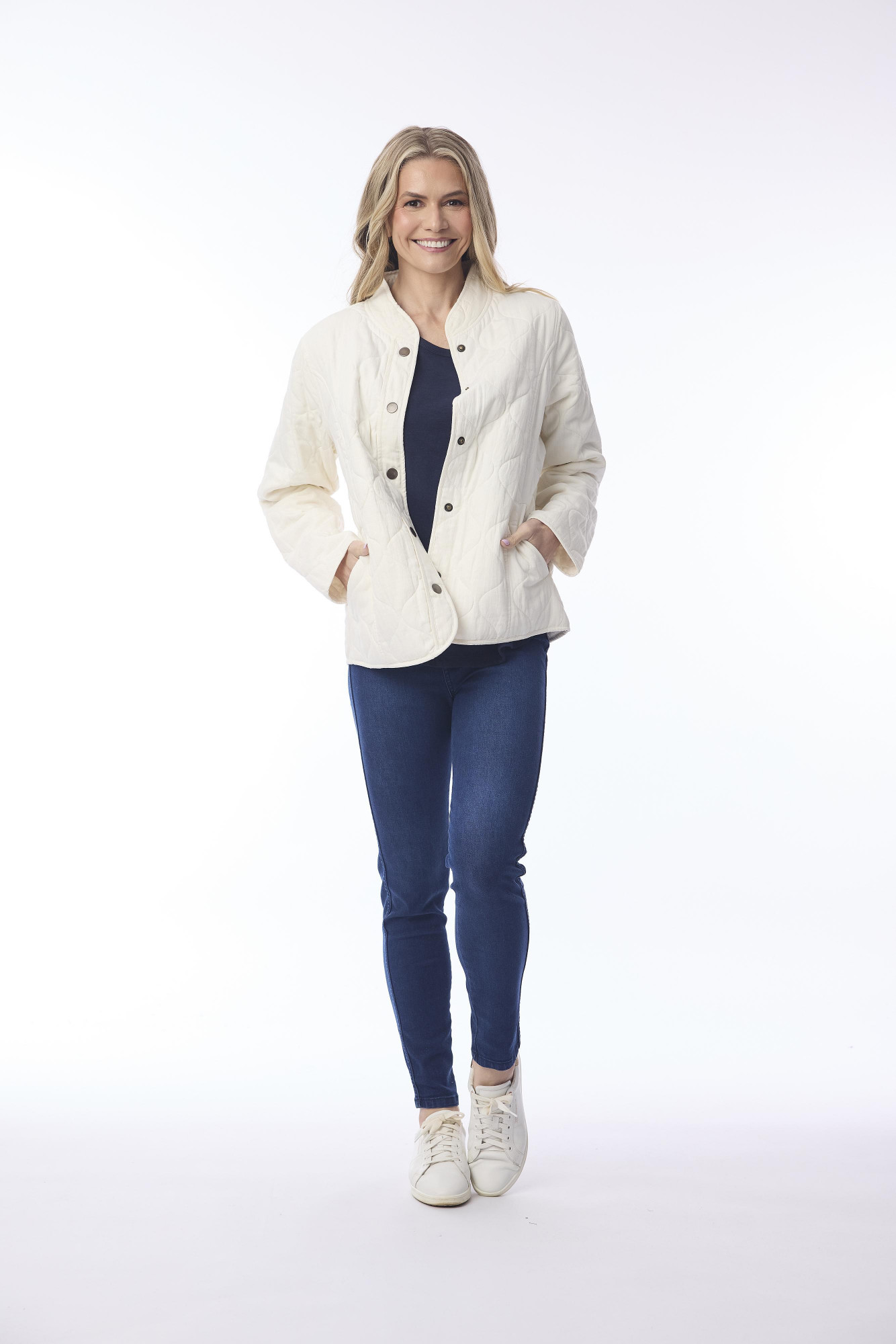 Quilted Jacket Winter White