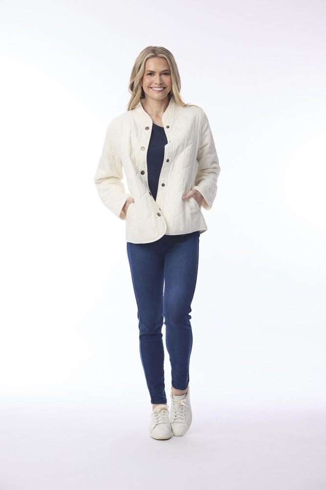 Quilted Jacket Winter White