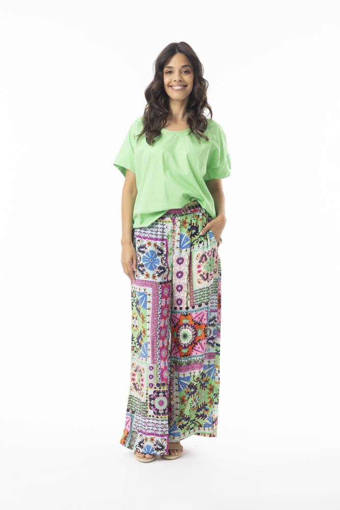 Sao Bento Pant Print