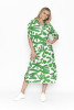 Sofia Shirt Dress Lrg Abs Green