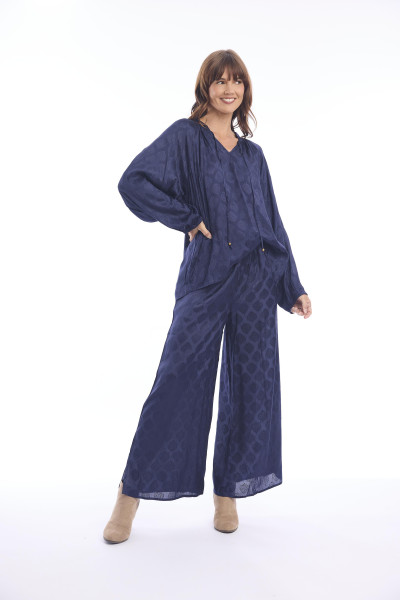Solid Pants Navy
