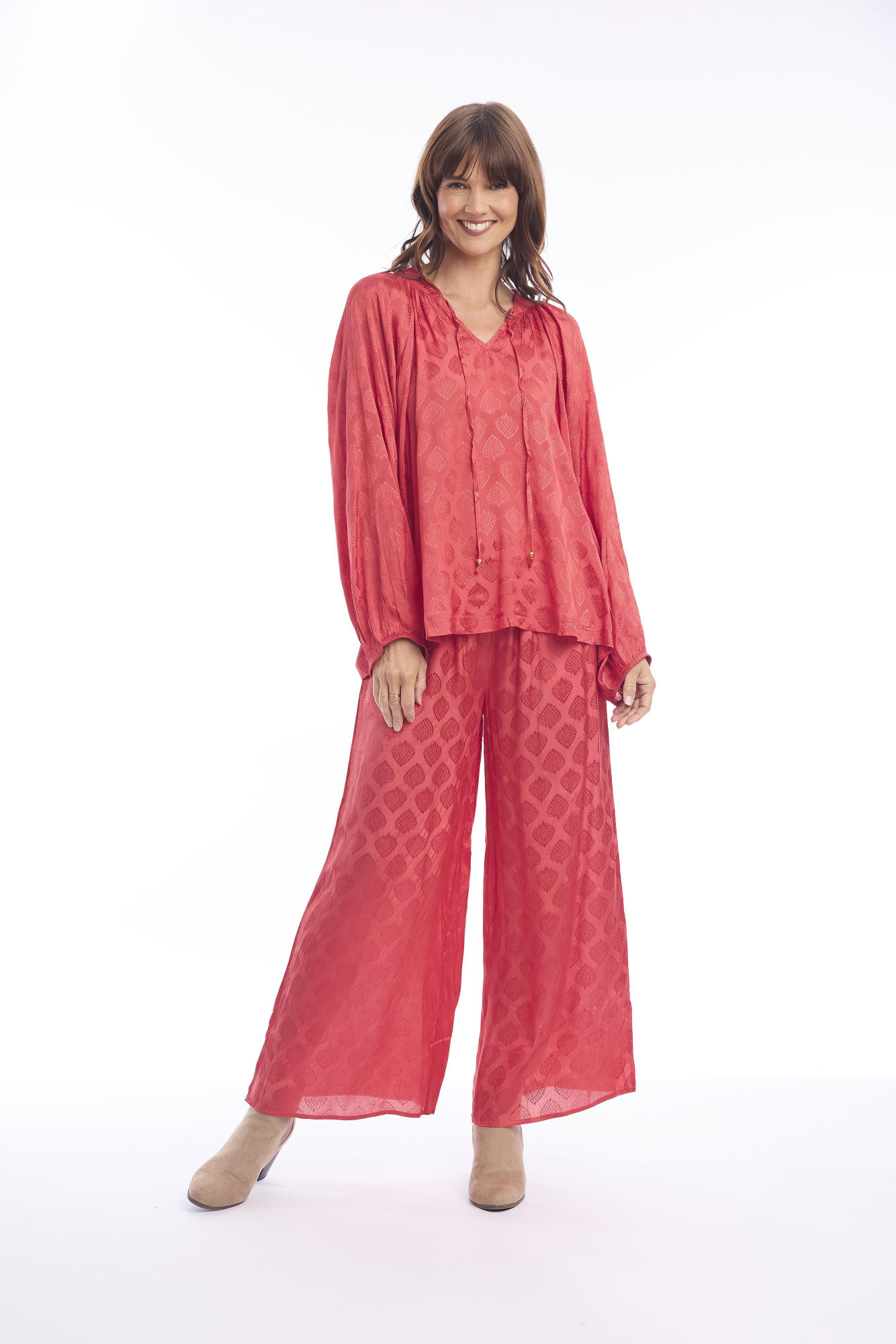 Solid Pants Red Ocher