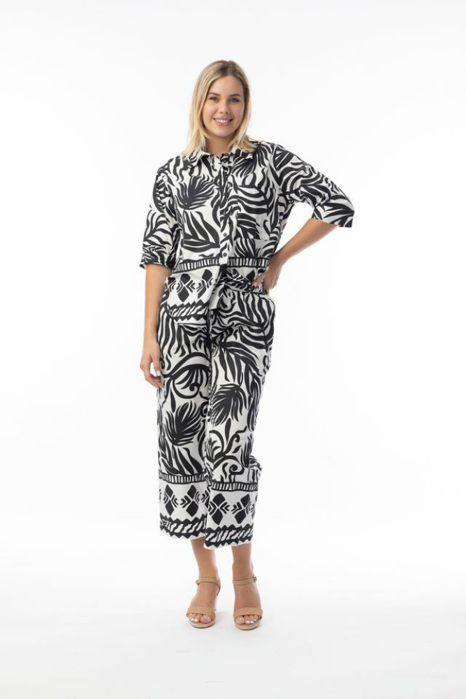 Suriname Black Top Collar Black