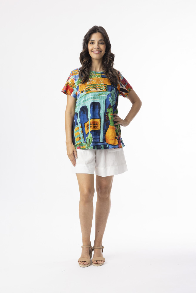 T-shirts T-Shirt Contemporary Crew Oasis