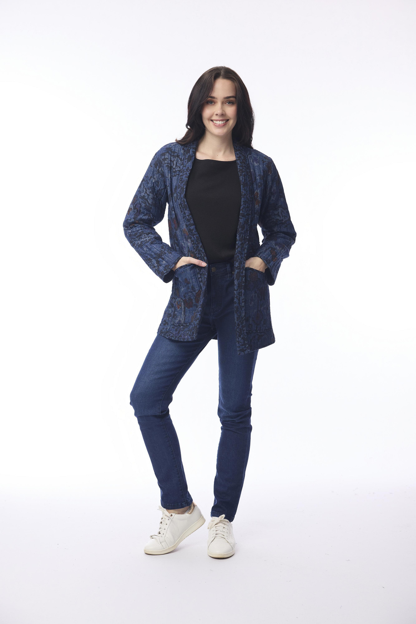 Tabriz Jacket  quilted rev Print