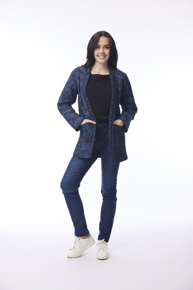 Tabriz Jacket  quilted rev Print