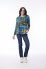 Tee Contemporary Crew Batik Floral
