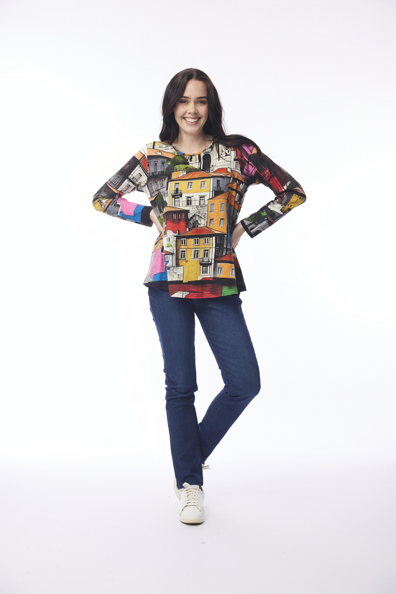 Tee Contemporary Crew Porto Colour