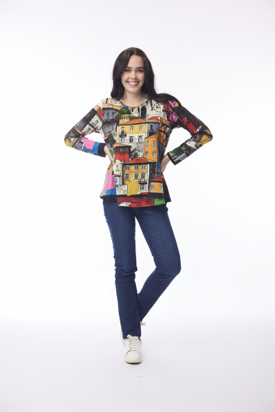 Tee Contemporary Crew Porto Colour