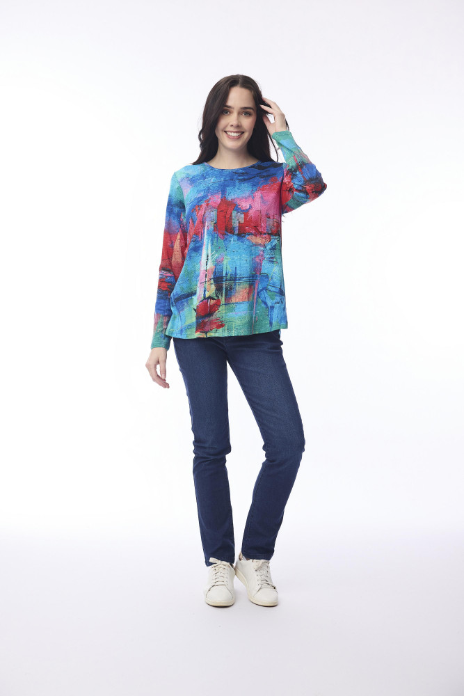 Tee Contemporary Crew Sail Boats
