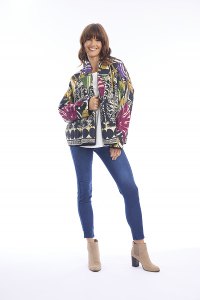 Tenerife Jacket Quilted Print