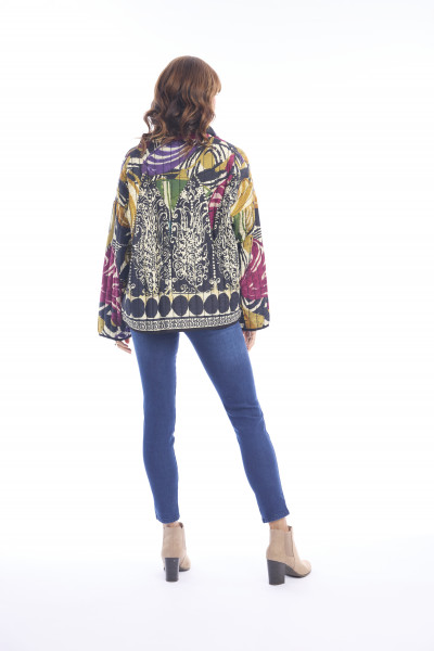 Tenerife Jacket Quilted Print