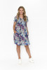 Nicola Dress Cap Sleeve Print 6