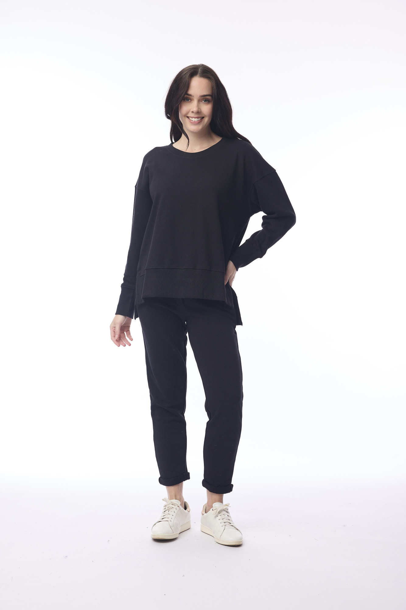 Top Crew Neck Black