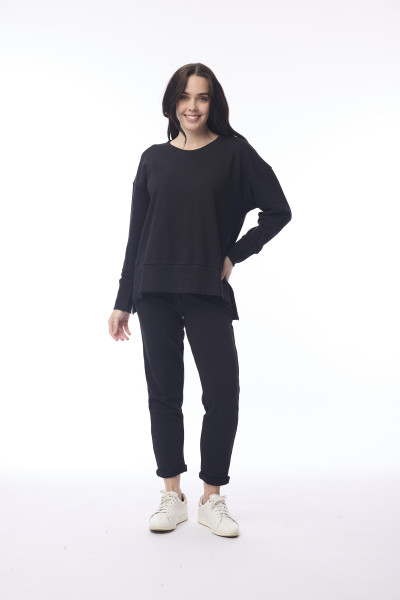 Top Crew Neck Black