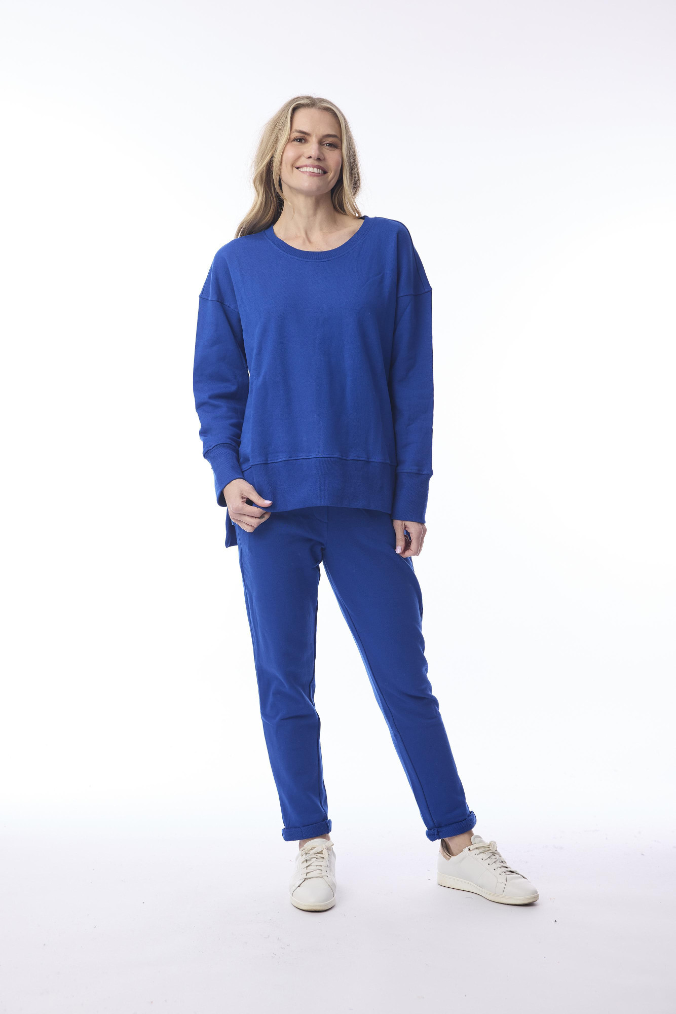 Top Crew Neck Cobalt