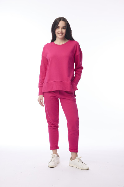 Top Crew Neck Hot Pink