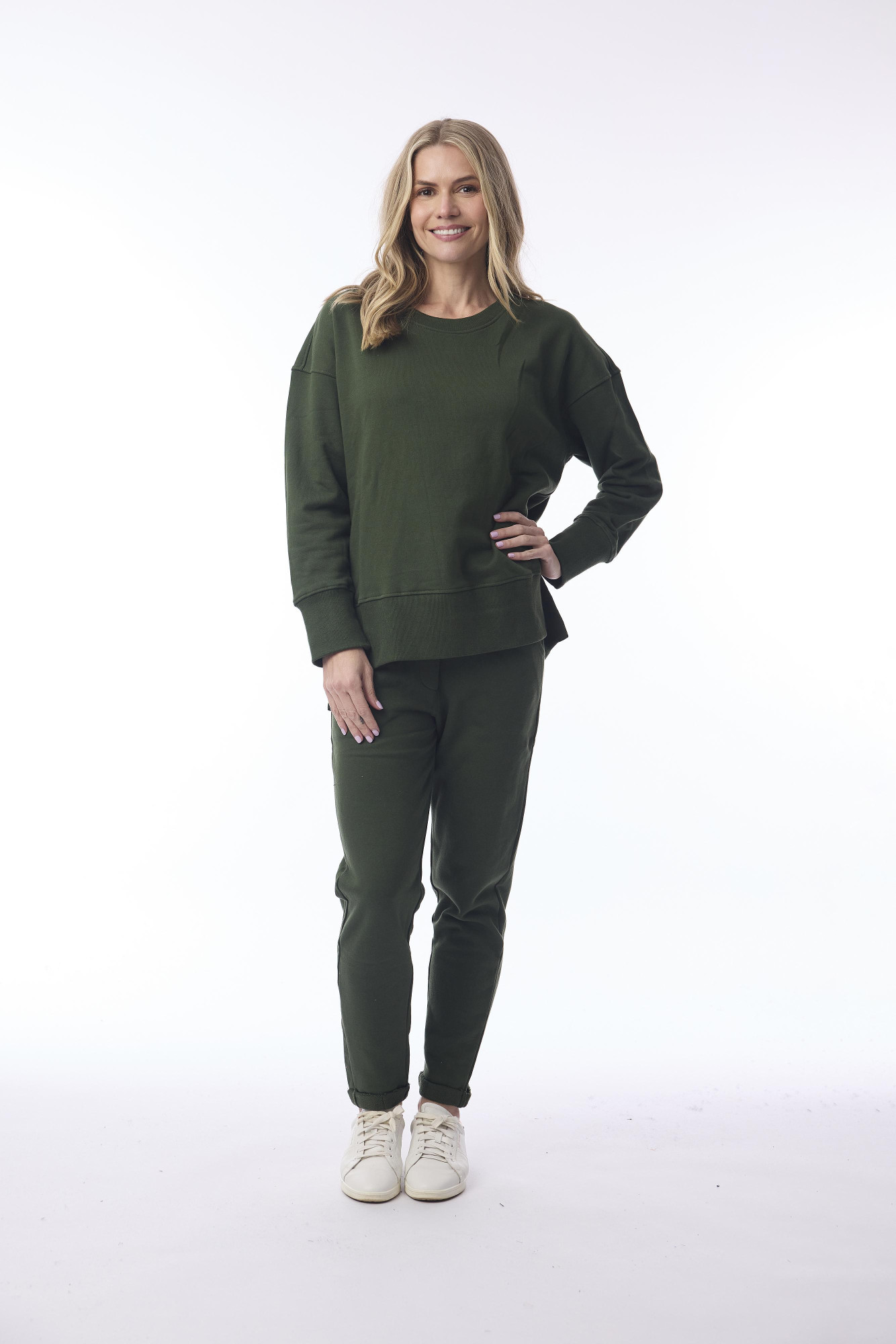 Top Crew Neck Military