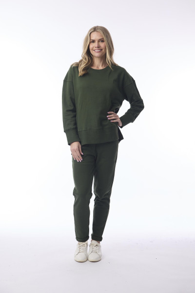 Top Crew Neck Military