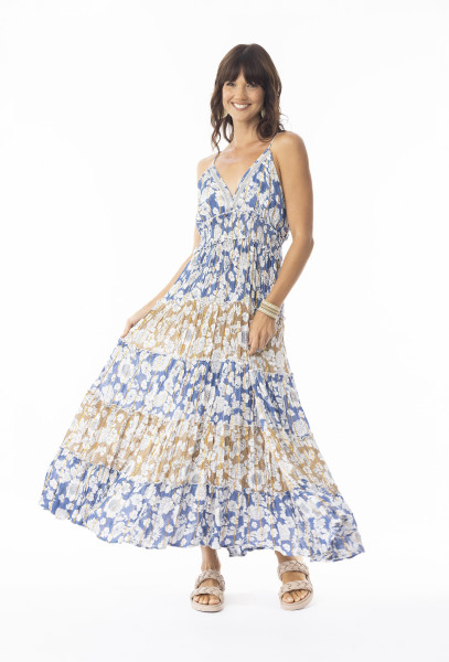 Valentina Dress Strappy Print