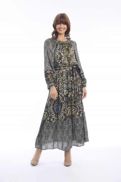 Valetta Dress Maxi Print