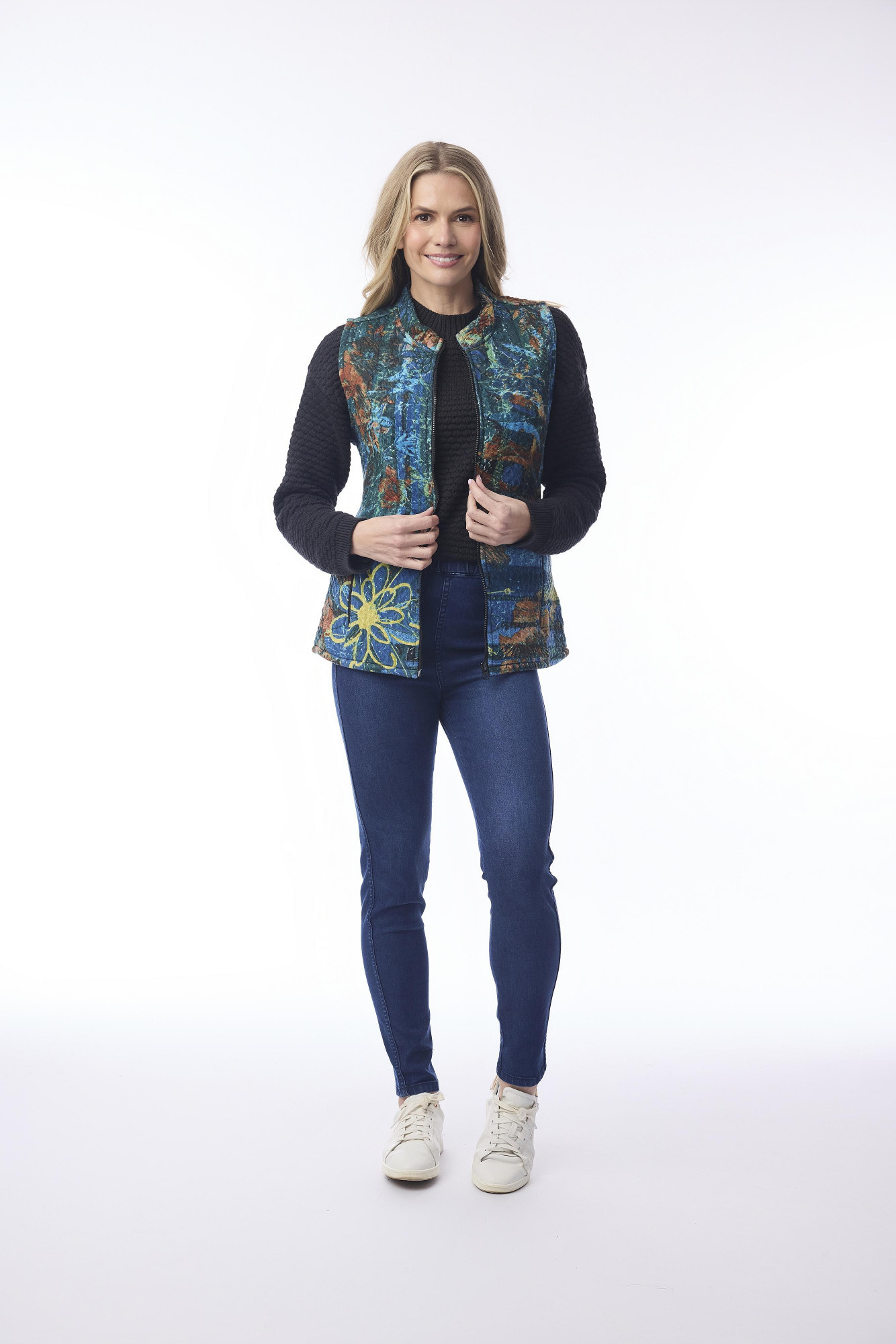 Vest Batik Floral