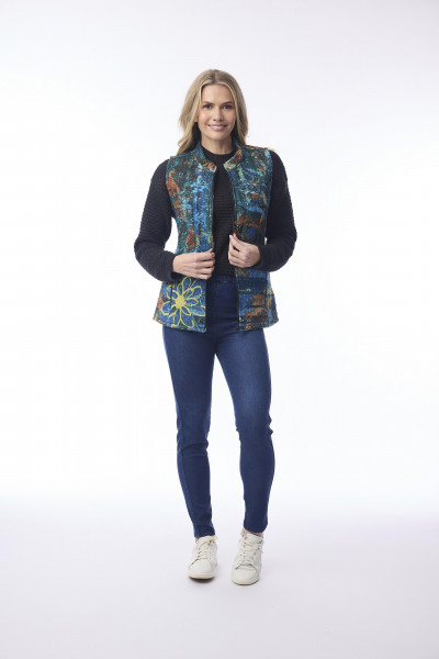 Vest Batik Floral