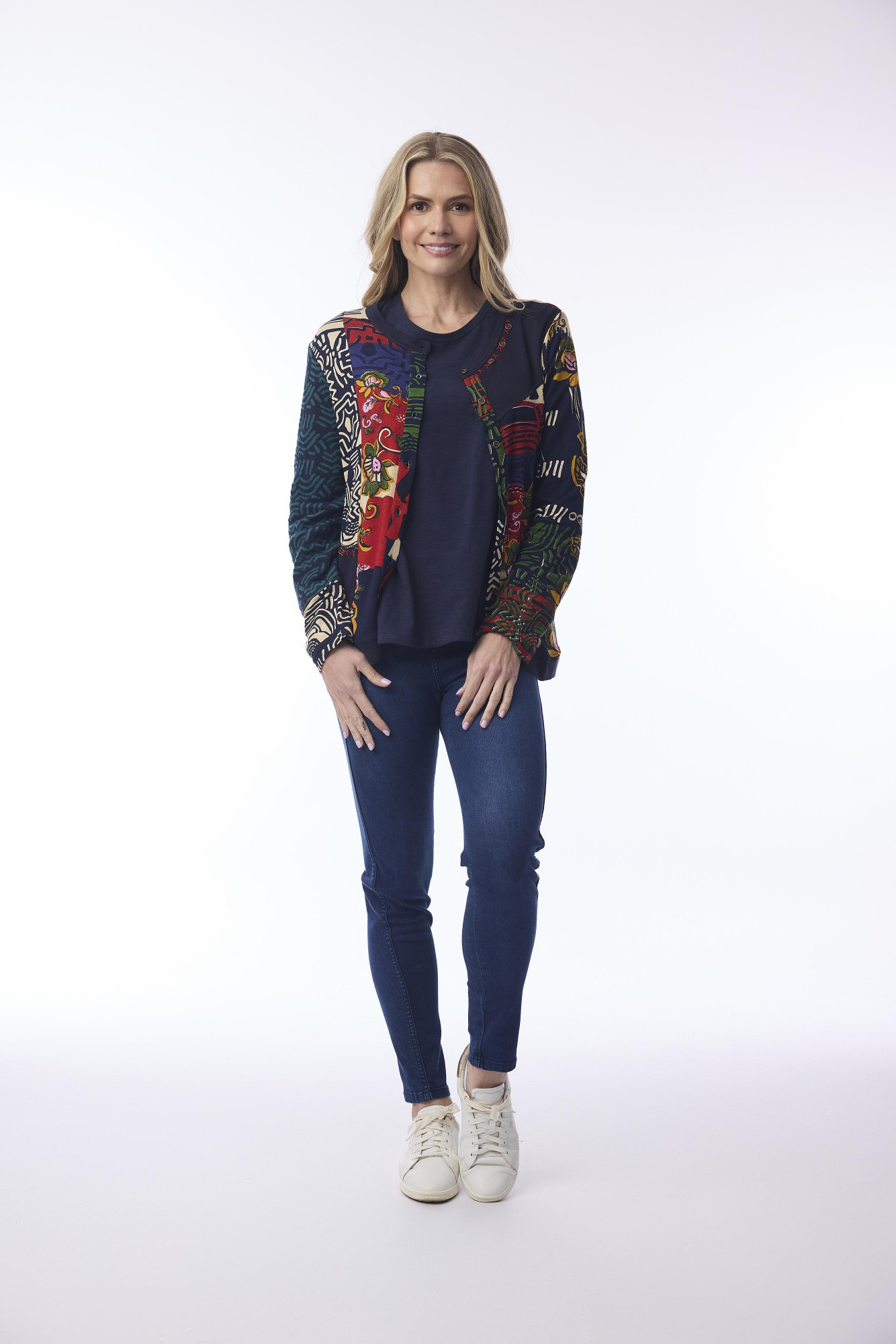 Zapotec Cardigan Print