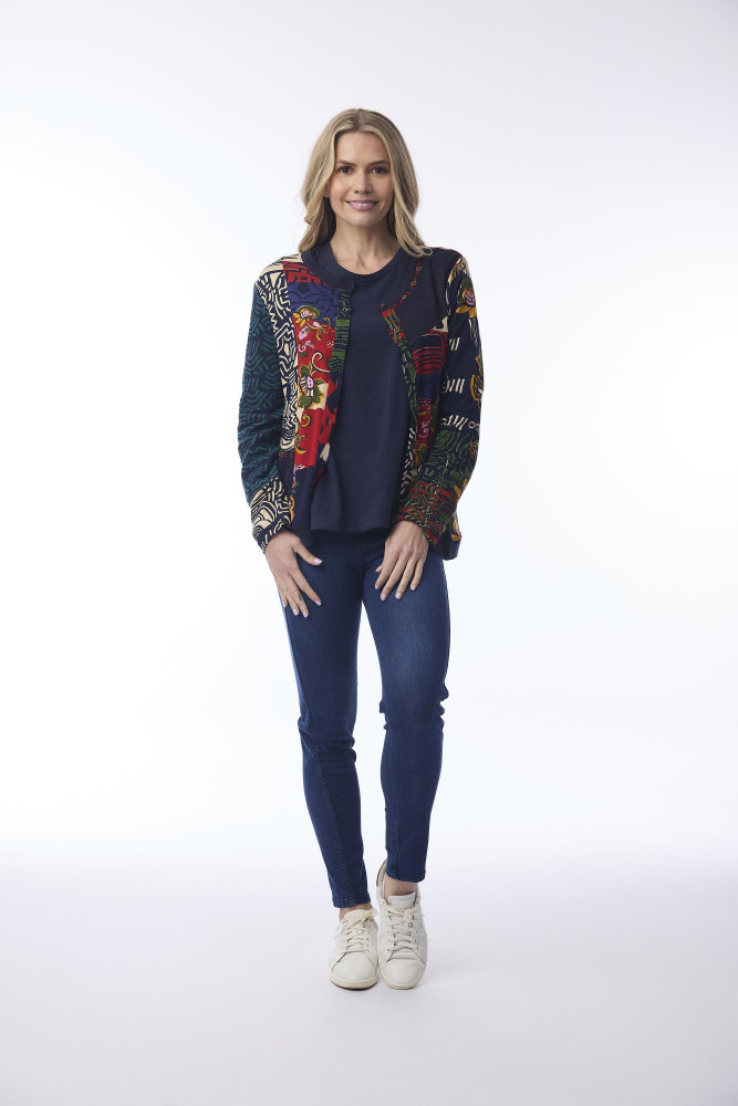 Zapotec Cardigan Print