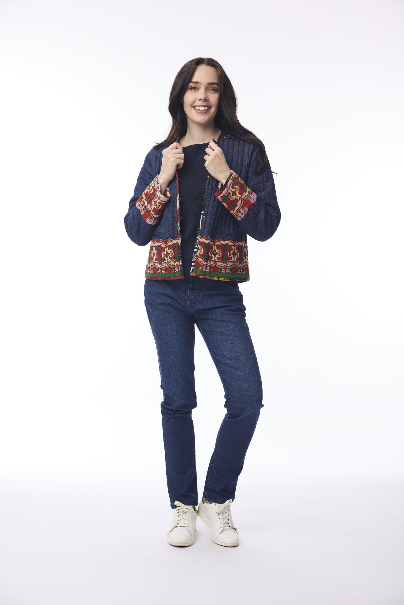 Zapotec Jacket Quilted Print