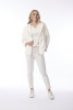 Zipper Hood Oversize Winter White