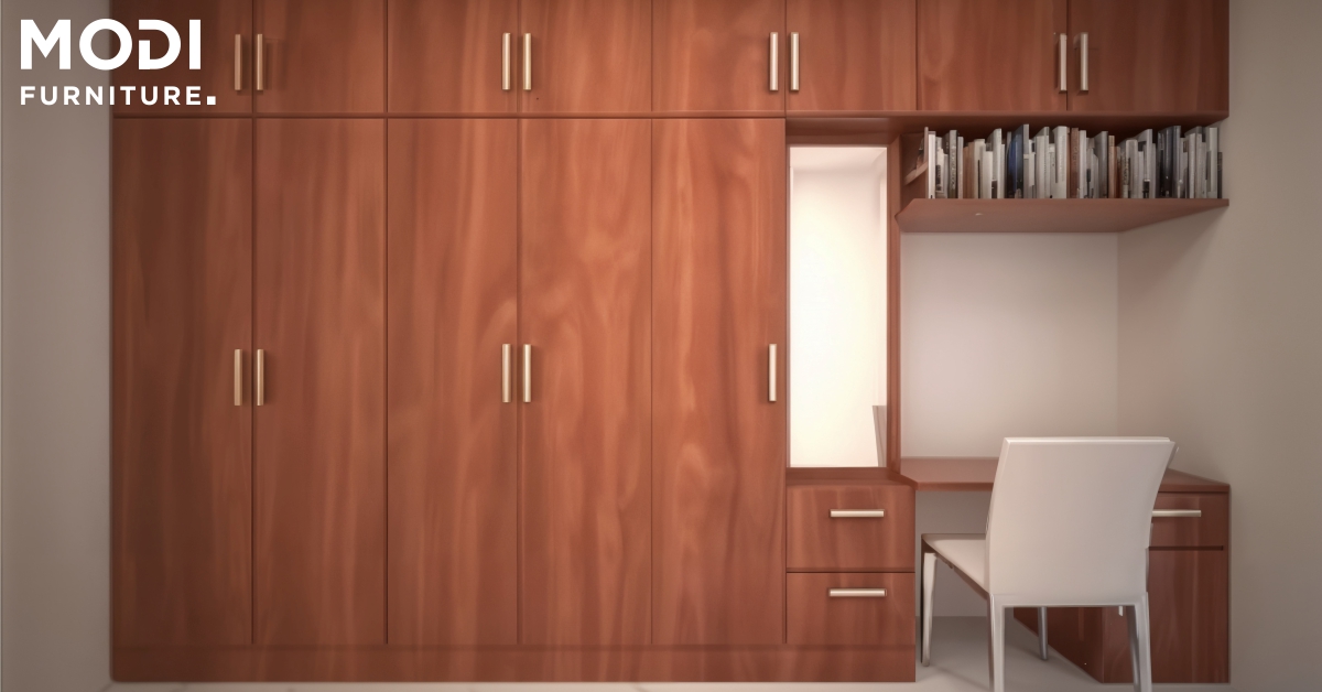 minimalist bedroom interior design banner