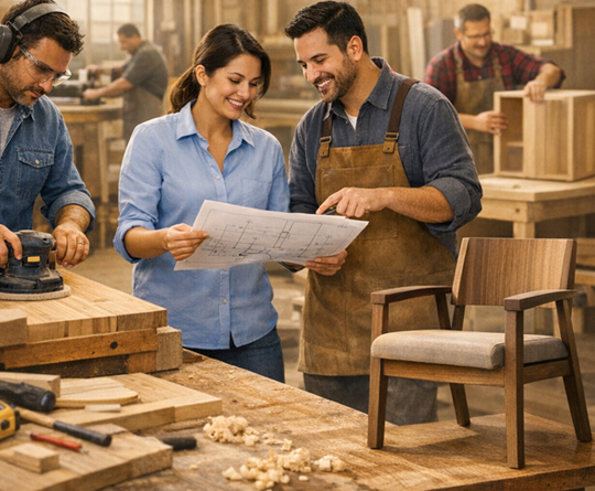 diverse team working collaboratively indoors
