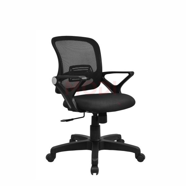 Mid-Back Ergonomic Mesh Office Chair – Breathable & Adjustable