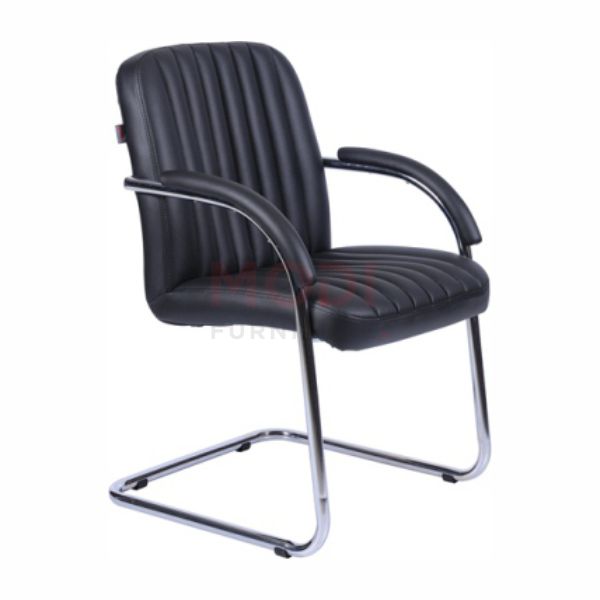 Premium Leather Visitor Chair – Elegant & Durable